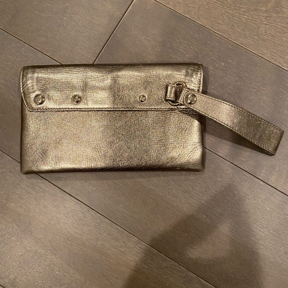 kate spade Bags Kate Spade Gold Clutch Poshmark